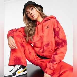 Jordan Heritage tie dye pullover hoodie